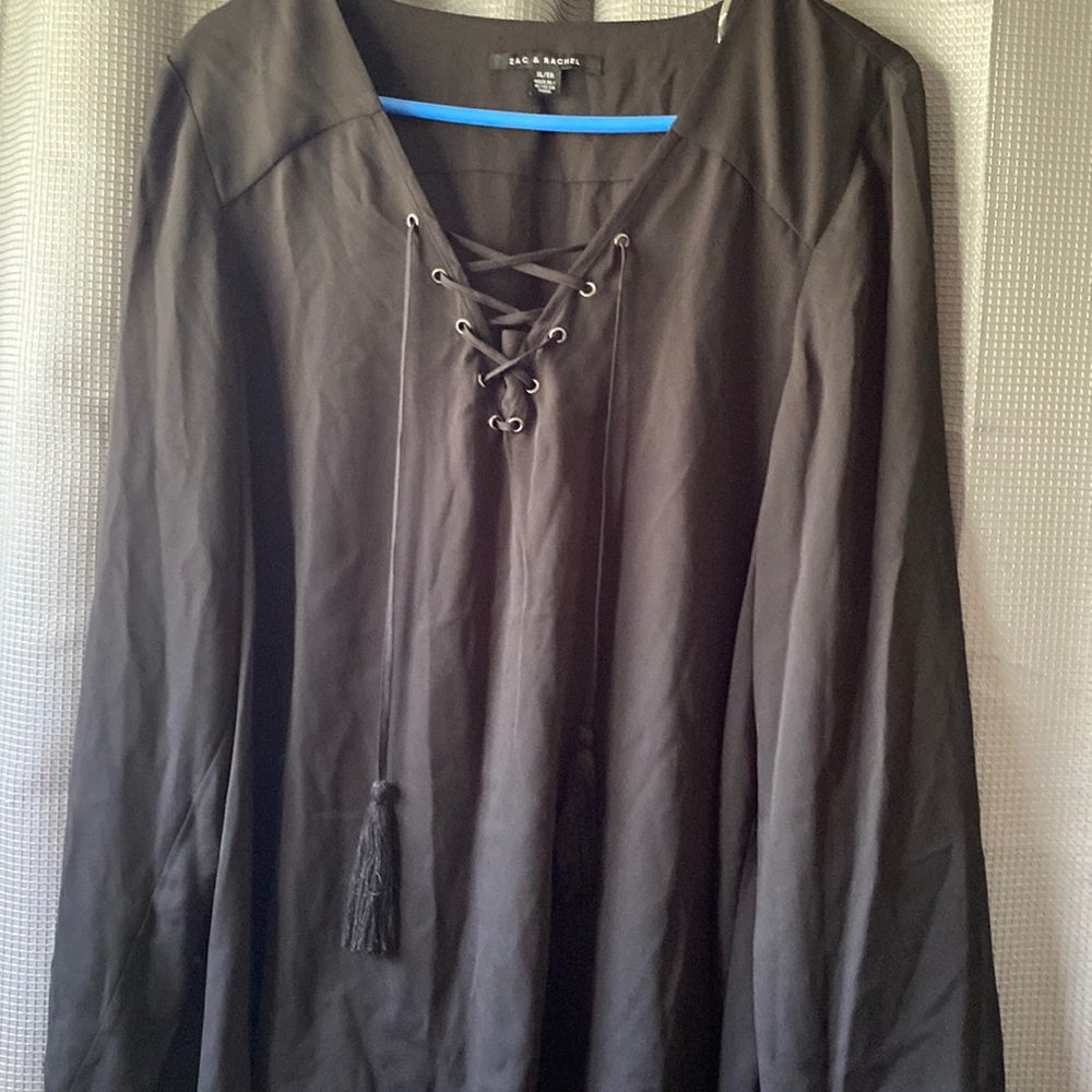 Black dress shirt